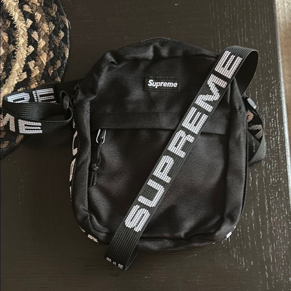 Supreme Black Shoulder Bag